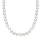 18K White Gold Golden South Sea Pearl Necklace