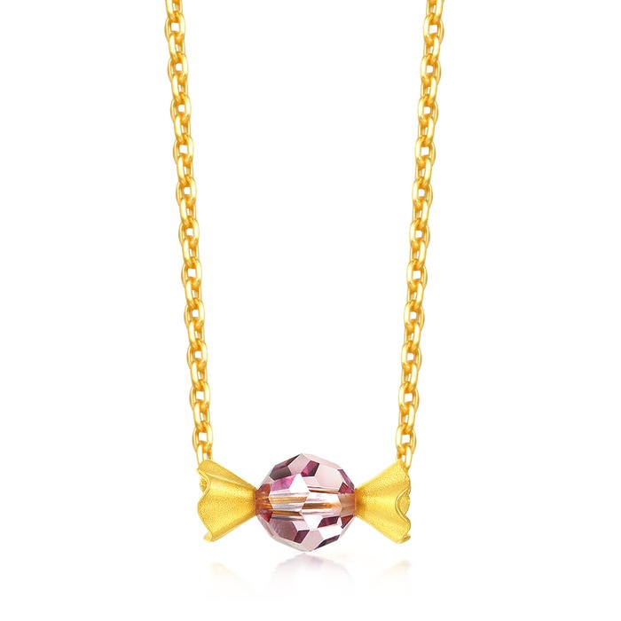 Solid Gold Necklace | Chow Sang Sang Jewellery | 81317N - 1