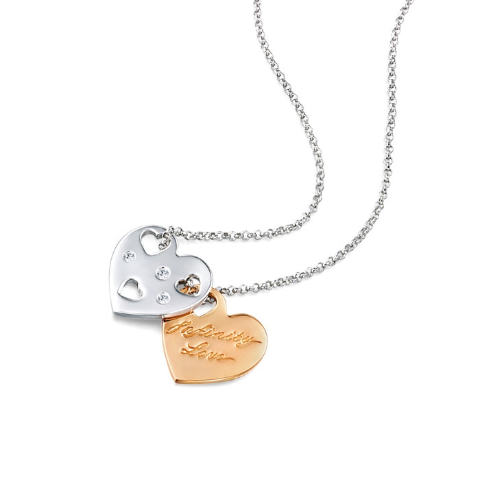 18K白色黄金及玫瑰金 頸鍊 | 周生生珠寶 | 81327U - 2