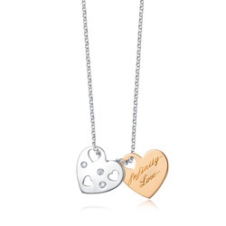 18K黃金鑽石頸鍊