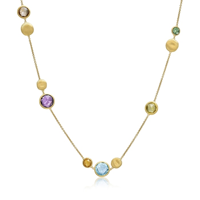 18K Yellow Gold Necklace | Chow Sang Sang Jewellery | 82705N - 1