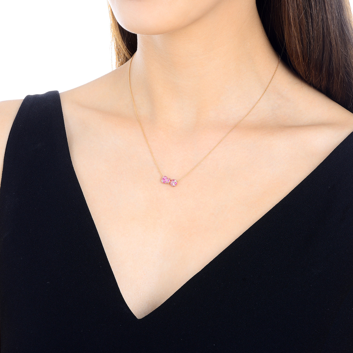 18K Rose Gold Necklace - 83596N | Chow Sang Sang Jewellery
