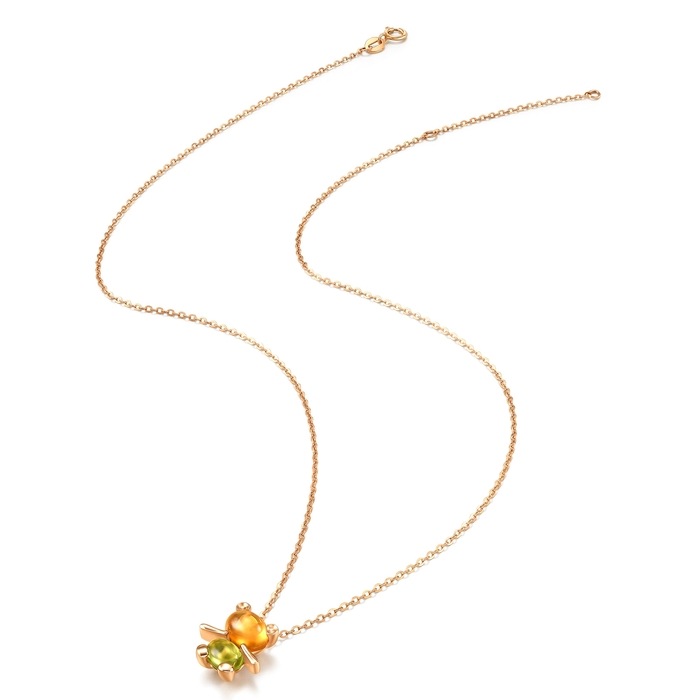 18K Rose Gold Necklace | Chow Sang Sang Jewellery | PetChat | 83612N - 4