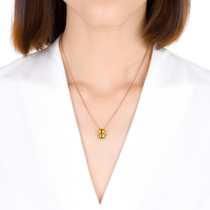 18K Rose Gold Necklace | Chow Sang Sang Jewellery | PetChat | 83612N - 2