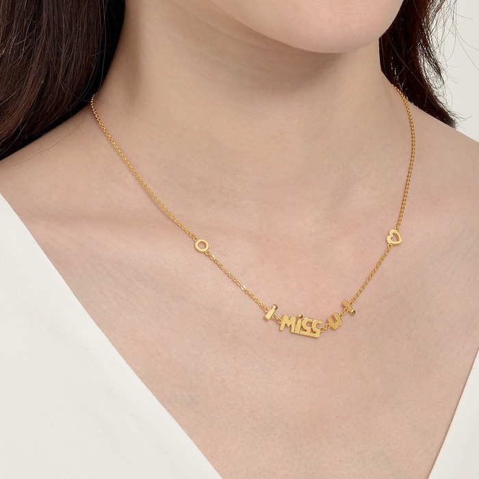 [Golden dew] 韓国☆18K Gold☆Cantabile Classic 3C Necklace Signed KOREA Vintage BRAIDED GOLD TONE CHAIN Necklace 18