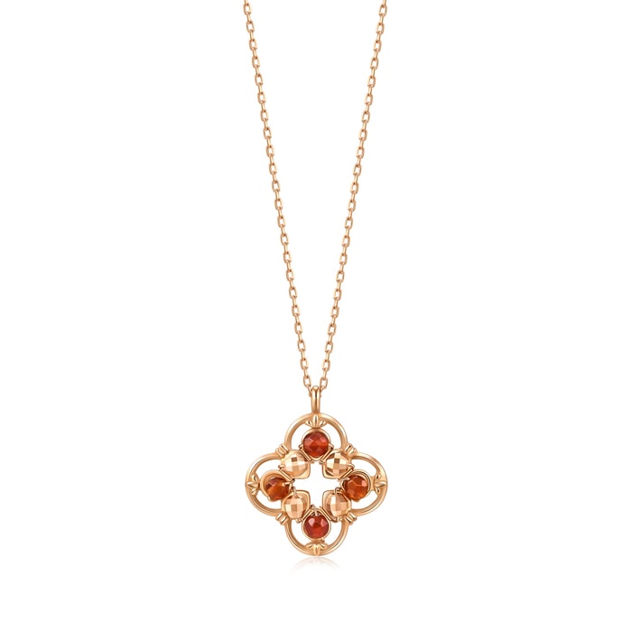 18K Rose Gold Necklace | Chow Sang Sang Jewellery | 84425N - 1