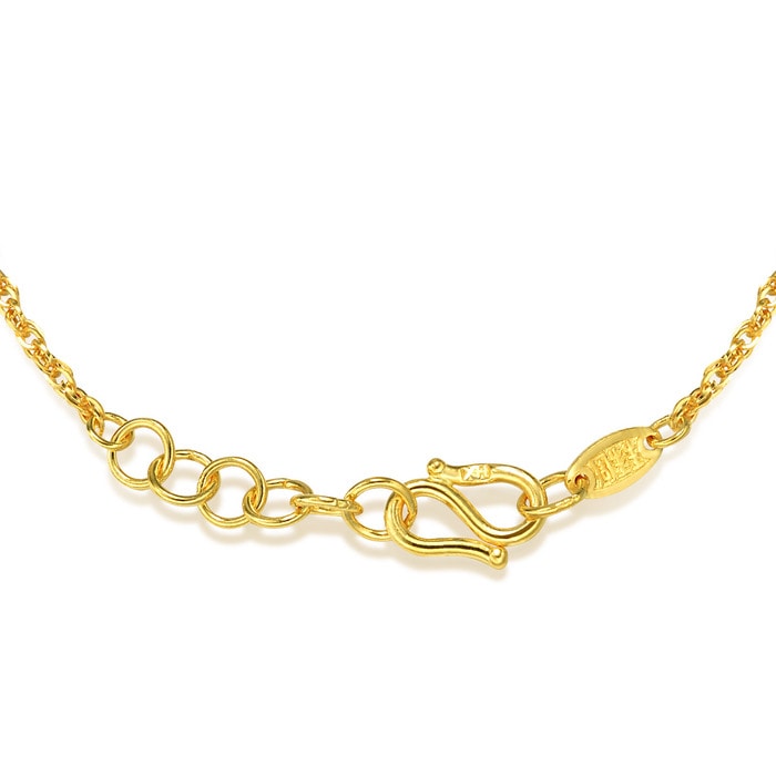 999.9 Gold Necklace | 84759N(45 cm/~0.465 tael) | Chow Sang