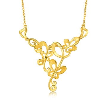 999.9 Gold Necklace