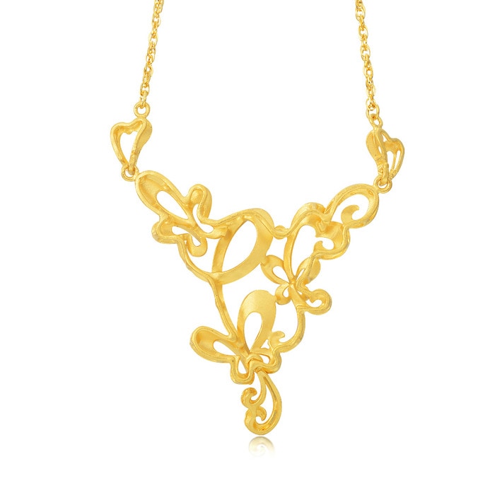 999.9黃金 頸鍊 | 周生生珠寶 | 84759N - 5