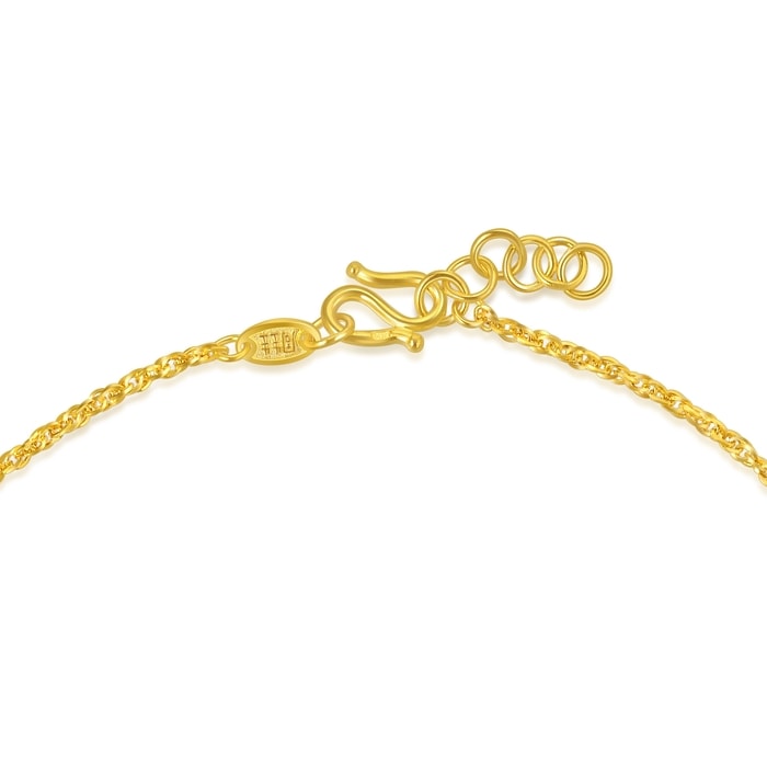 999.9黃金 頸鍊 | 周生生珠寶 | 生生有囍 | 84760N - 5