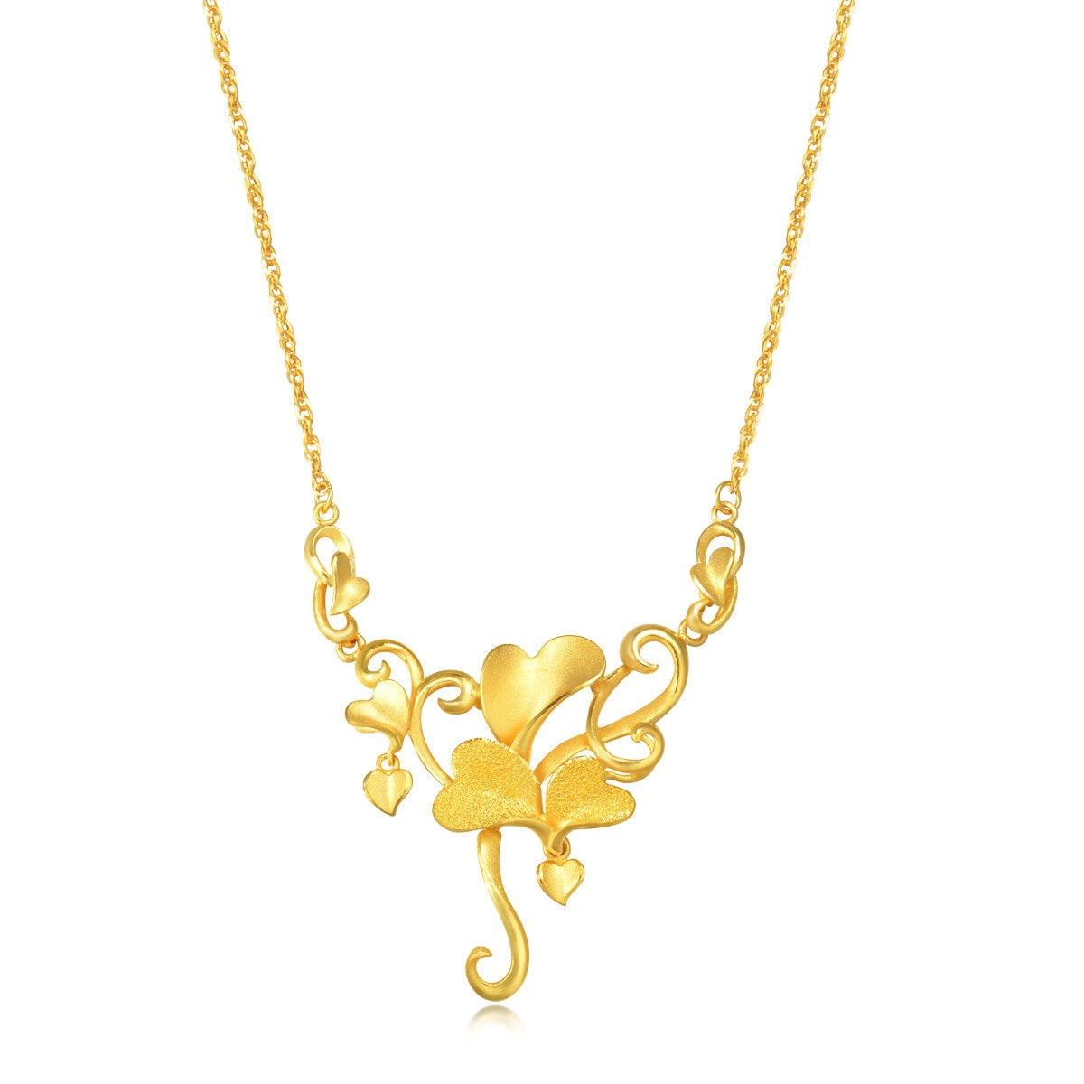 999.9 Gold Necklace(427016-WT-0.3820) | Chow Sang Sang Jewellery