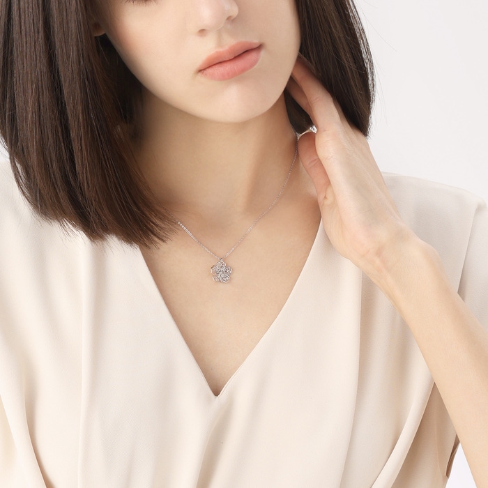 950鉑金 頸鍊 | 周生生珠寶 | Lace | 85011N - 3