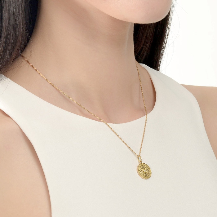 18K Yellow Gold Necklace | Chow Sang Sang Jewellery | 85661N - 2