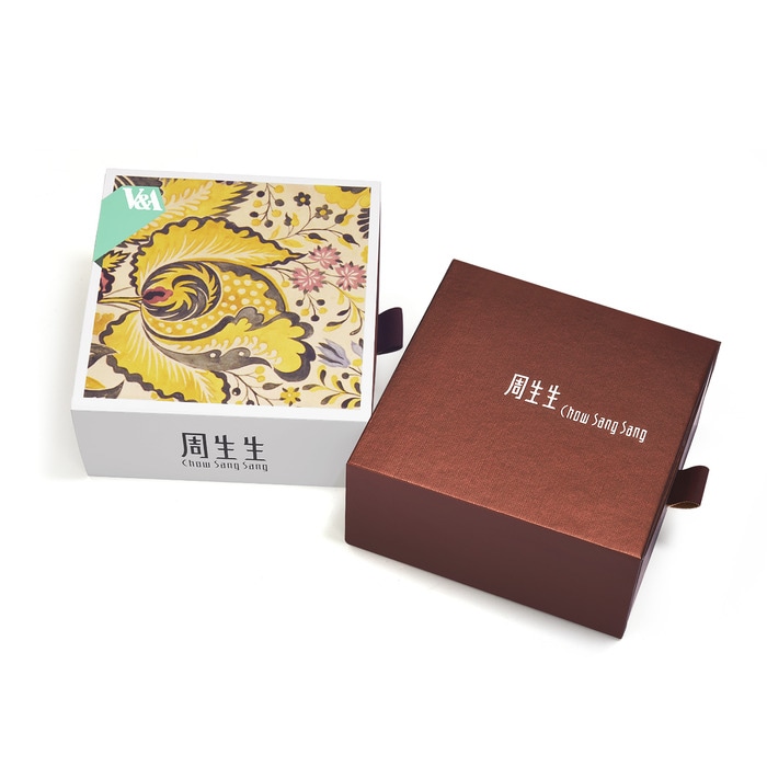 18K白色黄金及玫瑰金 頸鍊 | 周生生珠寶 | 85853N - 7