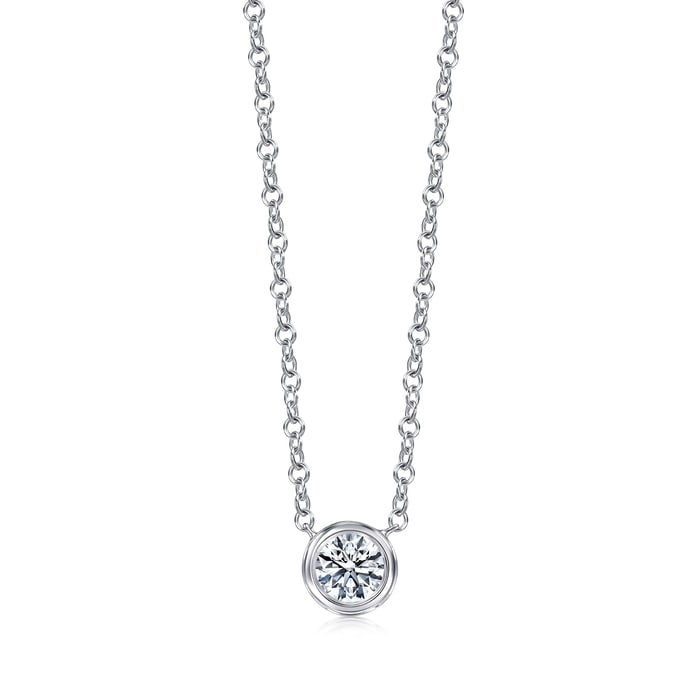 18K White Gold Necklace | Chow Sang Sang Jewellery | 85891N - 1