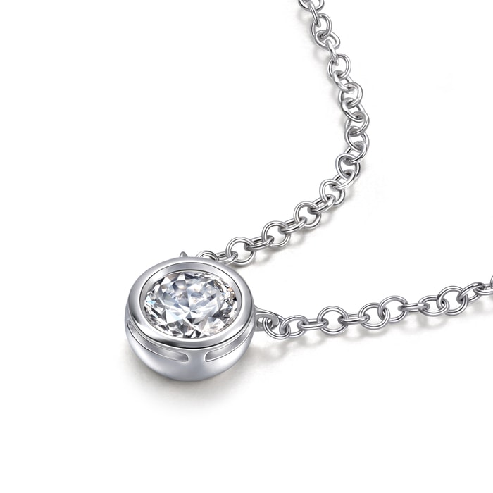 18K White Gold Necklace | Chow Sang Sang Jewellery | 85891N - 4