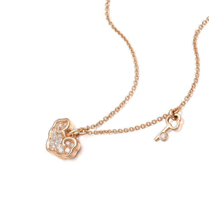 18K Rose Gold Necklace | Chow Sang Sang Jewellery | Daily Luxe | 86210N - 4