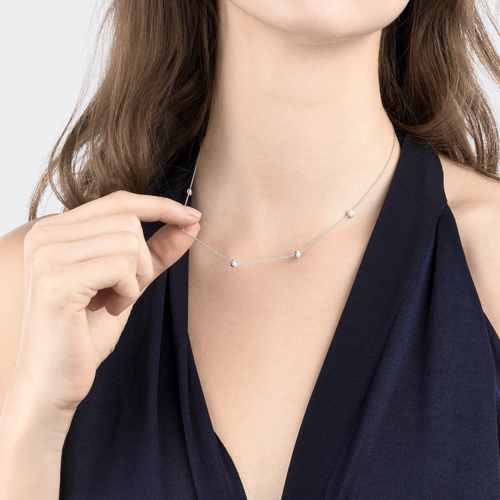 18K White Gold Necklace | Chow Sang Sang Jewellery | 86530N - 2