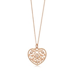 「館藏浪漫」18K玫瑰金頸鍊