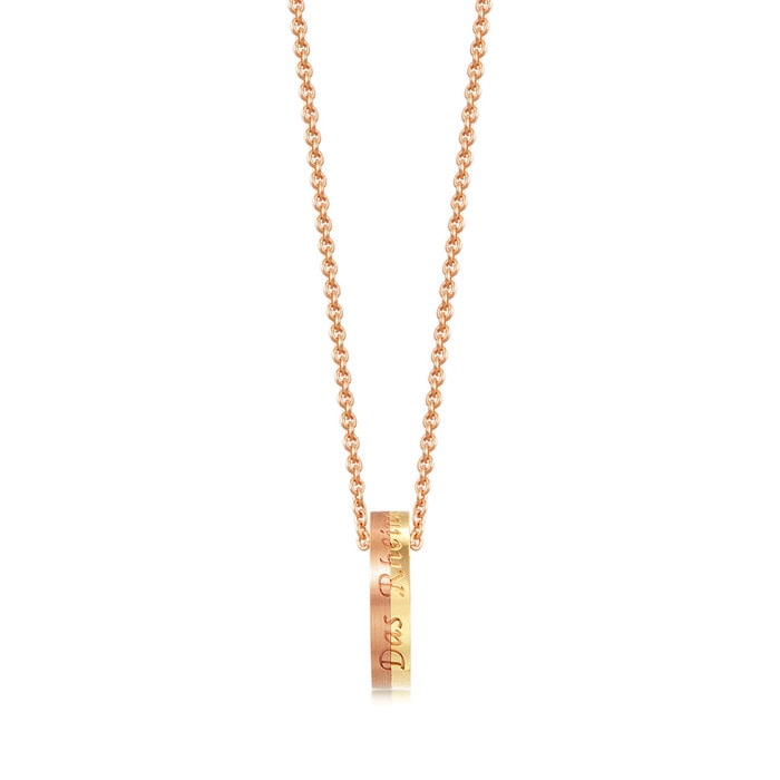 18K Yellow & Rose Gold Necklace | Chow Sang Sang Jewellery | 87355N - 1