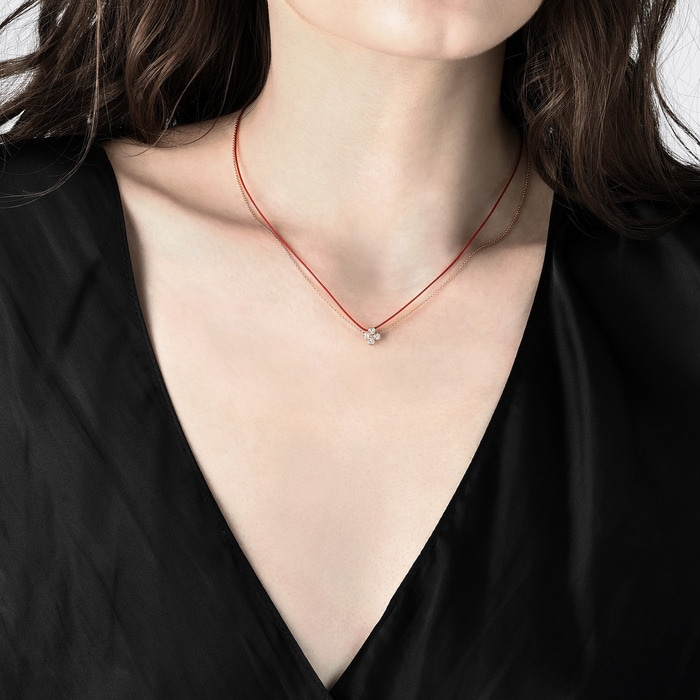 18K Rose Gold Necklace | Chow Sang Sang Jewellery | Let's Play | 87590N - 2