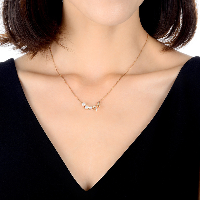 18K Rose Gold Necklace | Chow Sang Sang Jewellery | Daily Luxe | 88292N - 2