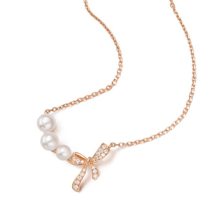 18K Rose Gold Necklace | Chow Sang Sang Jewellery | Daily Luxe | 88292N - 4
