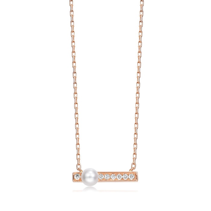 18K Rose Gold Necklace | Chow Sang Sang Jewellery | Daily Luxe | 88295N - 1