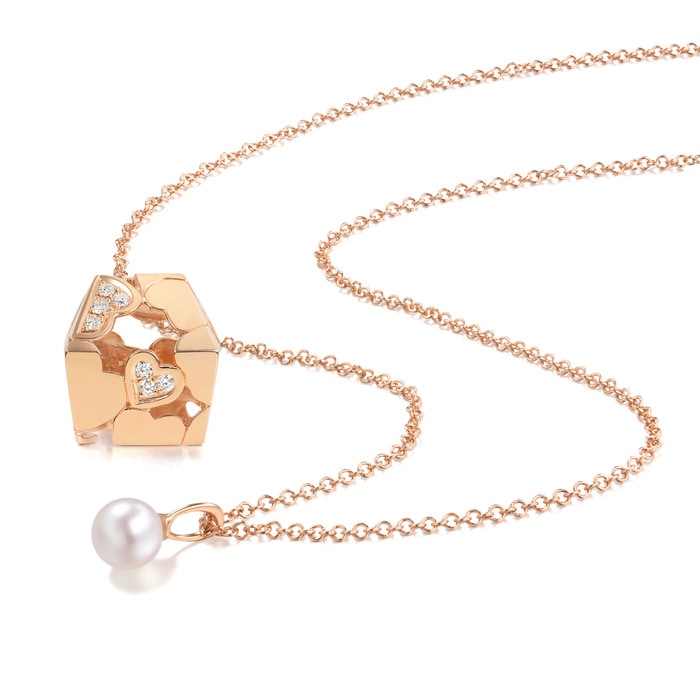 18K玫瑰金 頸鍊 | 周生生珠寶 | Daily Luxe | 89678U - 5