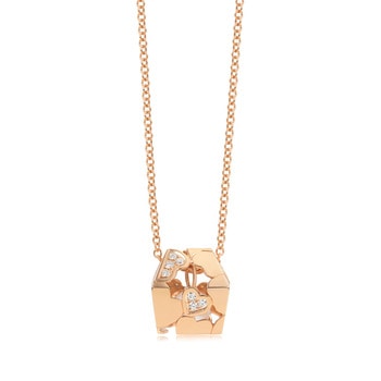 18K Rose Gold Akoya Pearl Necklace