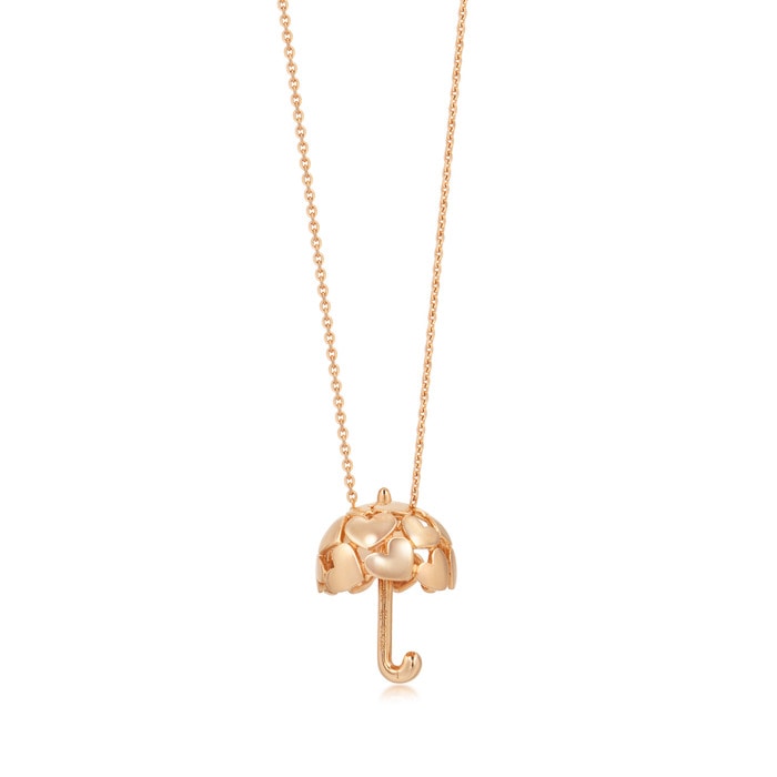 18K Rose Gold Necklace | Chow Sang Sang Jewellery | Love Decode | 90389U - 5