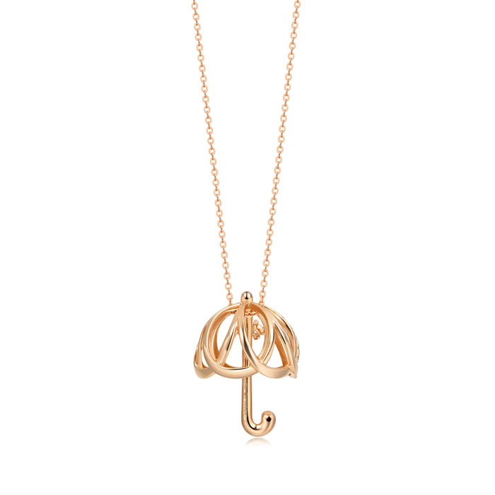 18K Rose Gold Necklace | Chow Sang Sang Jewellery | Love Decode | 90484U - 5