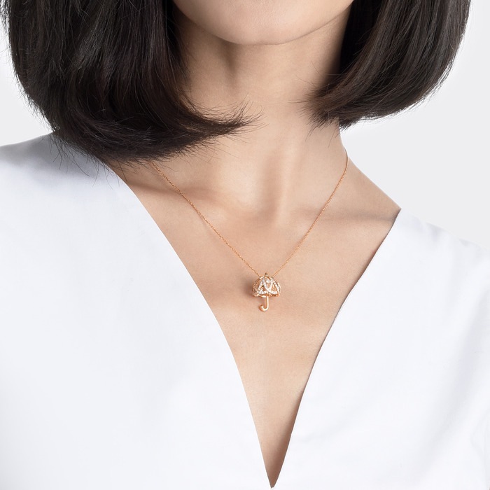 18K Rose Gold Necklace | Chow Sang Sang Jewellery | Love Decode | 90484U - 2