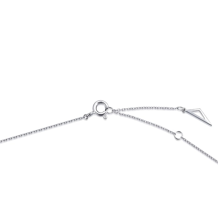 18K White Gold Necklace | Chow Sang Sang Jewellery | 90613N - 5