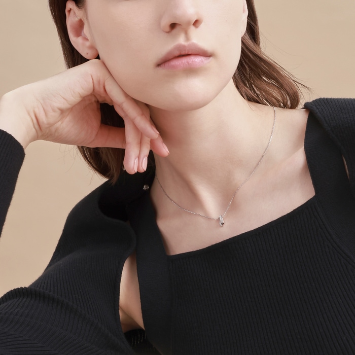 18K White Gold Necklace | Chow Sang Sang Jewellery | 90613N - 3