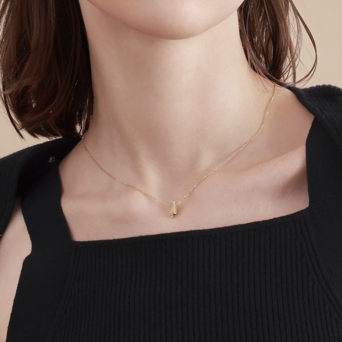 18K Yellow Gold Necklace | Chow Sang Sang Jewellery | 90613N - 2
