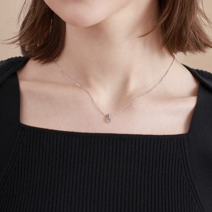 18K White Gold Necklace | Chow Sang Sang Jewellery | 90613N - 2