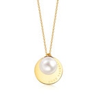 Around Midnight' 18K Yellow Gold South Sea Pearl Necklace