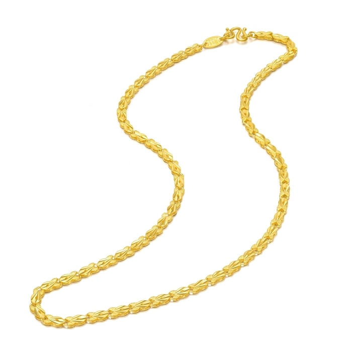 Solid Gold Necklace | Chow Sang Sang Jewellery | Chinese Gifting Collection | 90738N - 6