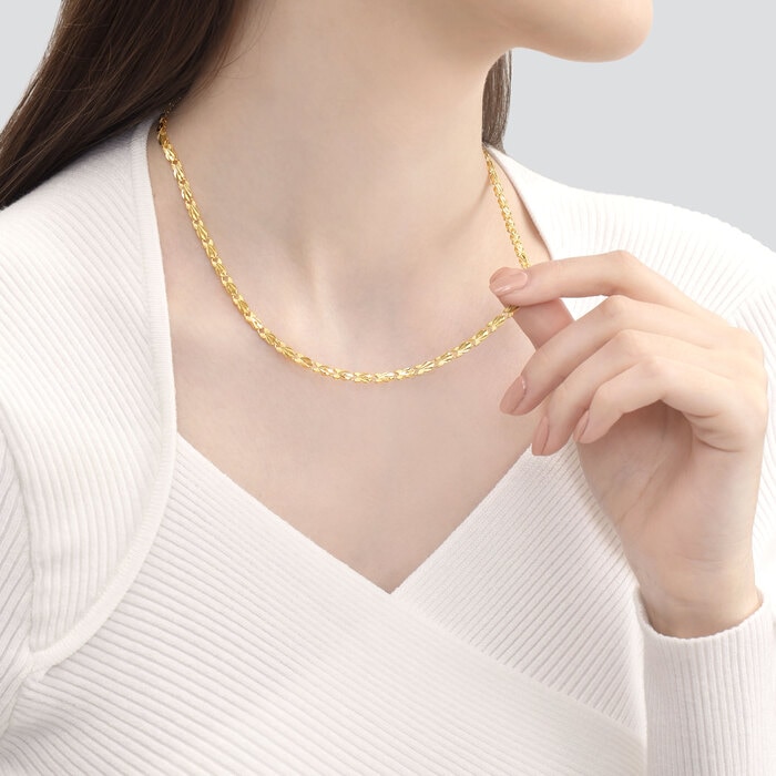 999.9 Gold Necklace(494625-WT-0.4280) | Chow Sang Sang Jewellery