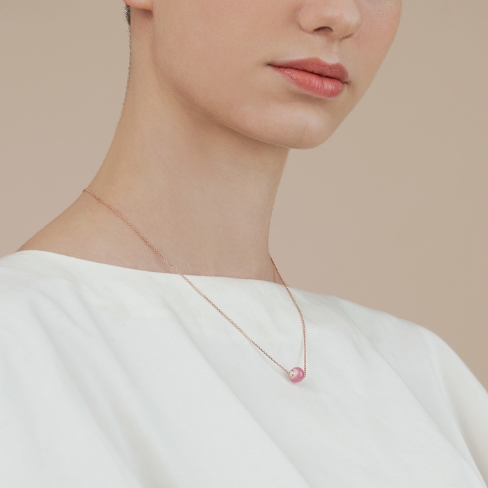 18K Rose Gold Necklace | Chow Sang Sang Jewellery | 90754N - 3