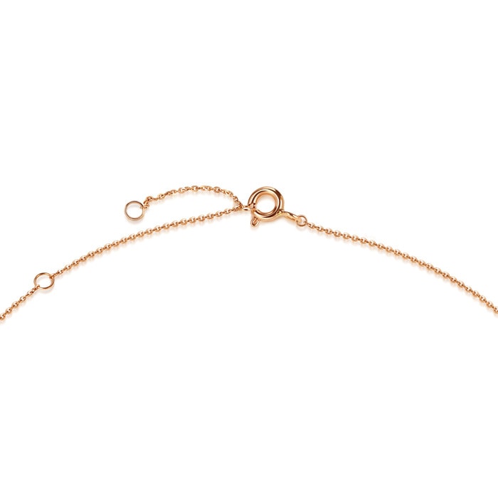 18K White & Rose Gold Necklace | Chow Sang Sang Jewellery | Love Decode | 90859U - 5
