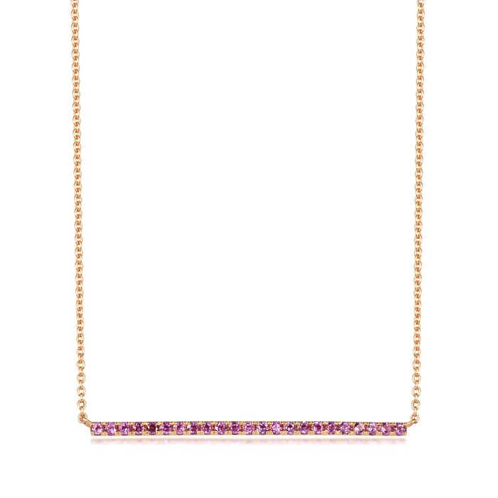 18K Rose Gold Necklace | Chow Sang Sang Jewellery | 90981N - 1