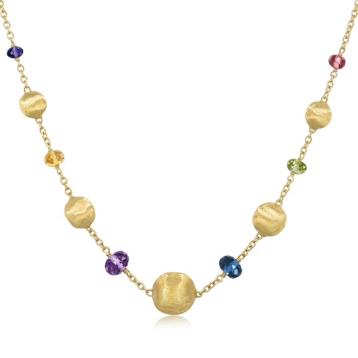 18K Yellow Gold Necklace | Chow Sang Sang Jewellery | 90991N - 1