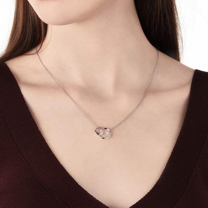 18K白色黄金 頸鍊 | 周生生珠寶 | Daily Luxe | 90994N - 2