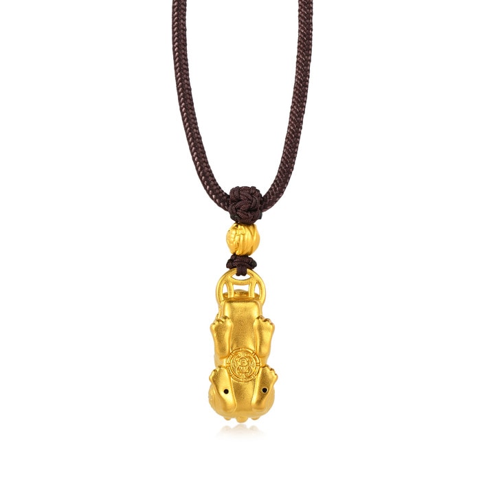 Solid Gold Necklace | Chow Sang Sang Jewellery | Cultural Blessings | 91025Z - 5