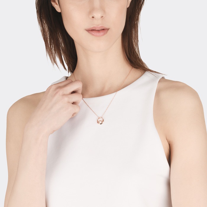 18K玫瑰金 頸鍊 | 周生生珠寶 | PetChat | 91079U - 2