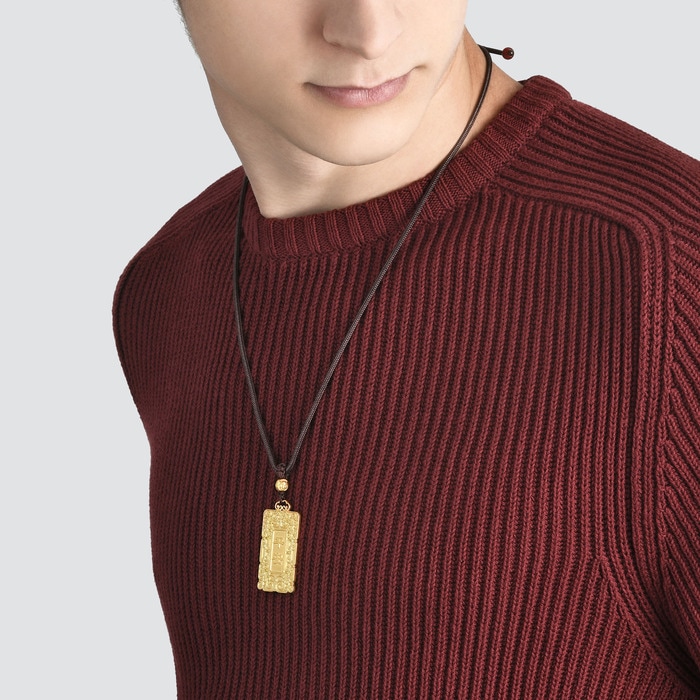 999.9黃金 頸鍊 | 周生生珠寶 | Cultural Blessings 「文化祝福」 | 91187Z - 2