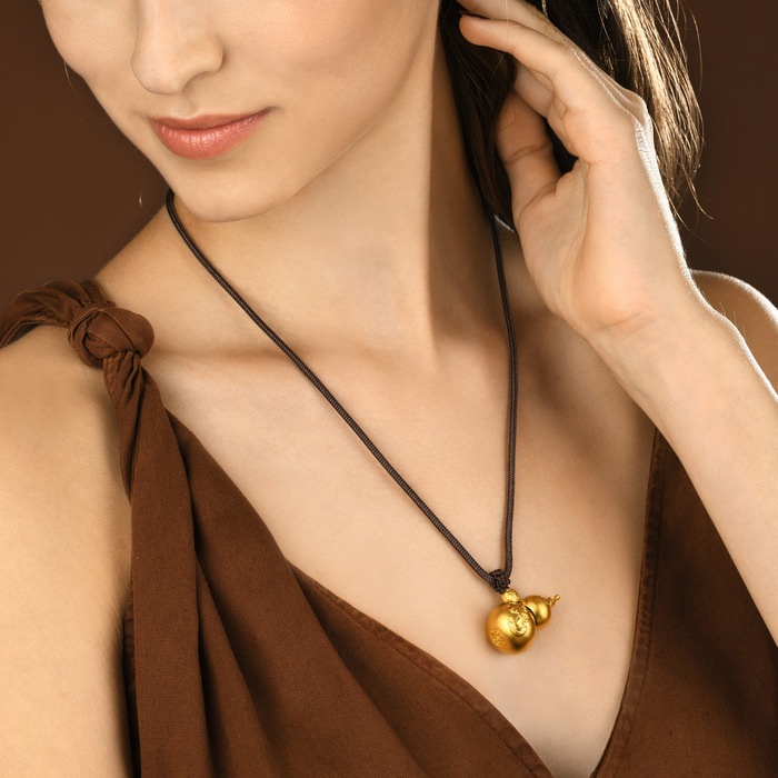 999.9黃金 頸鍊 | 周生生珠寶 | Cultural Blessings 「文化祝福」 | 91195Z - 3