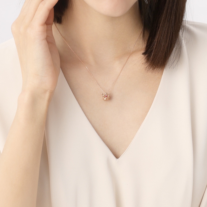 18K玫瑰金 頸鍊 | 周生生珠寶 | 91267N - 3